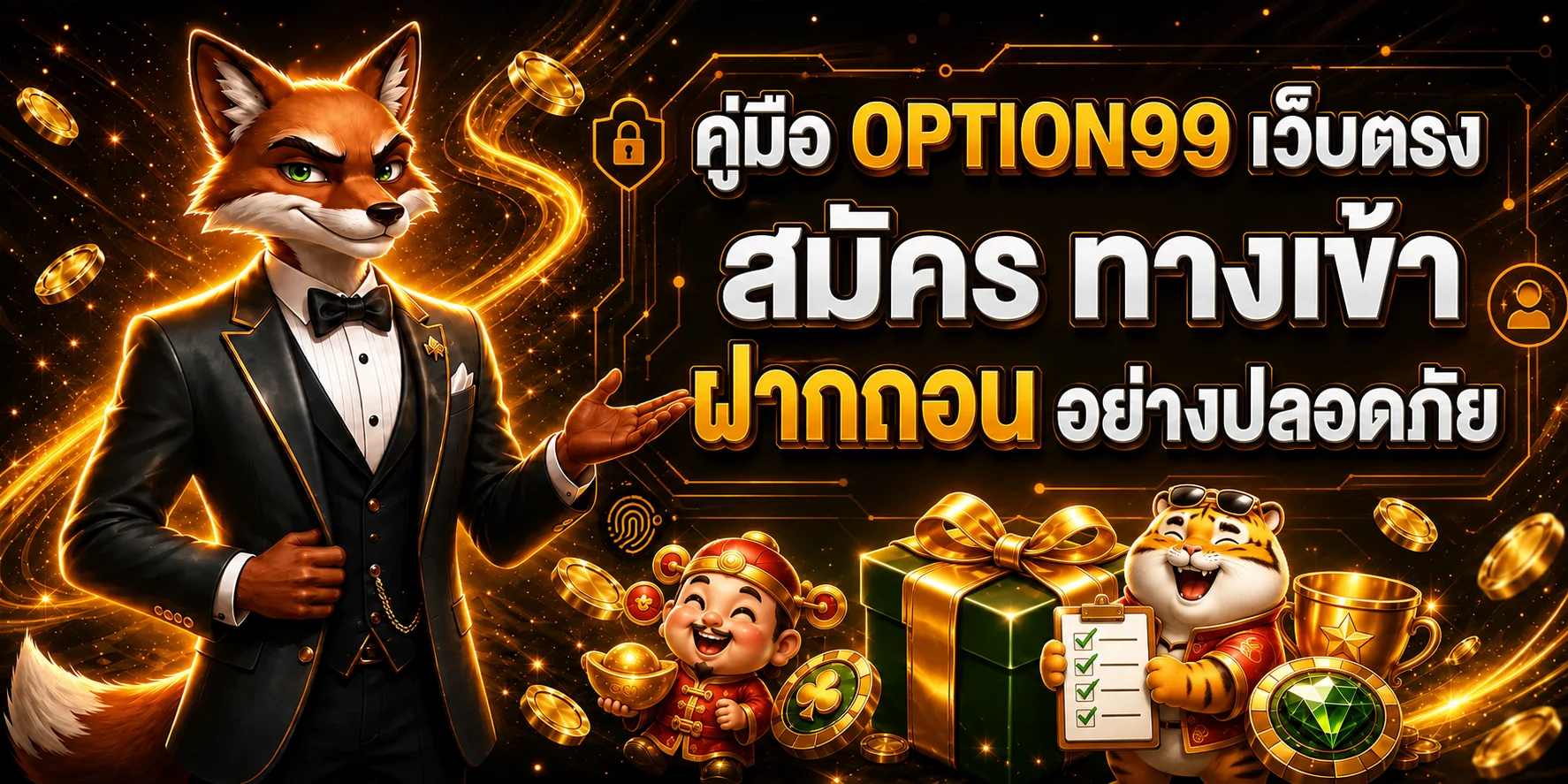 OPTION99 เว็บตรง | คู่มือสมัคร ทางเข้า ฝากถอน